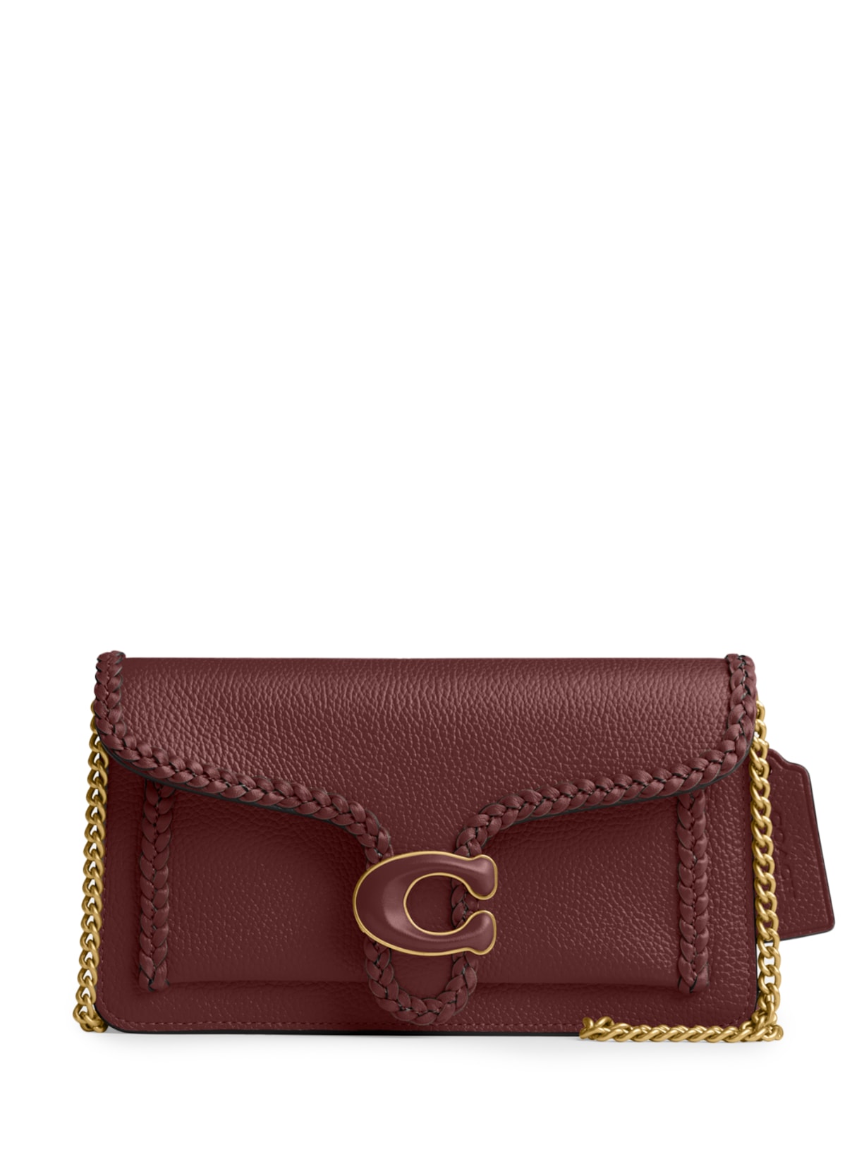 Bolsa Feminina Tabby Chain Clutch - Vinho