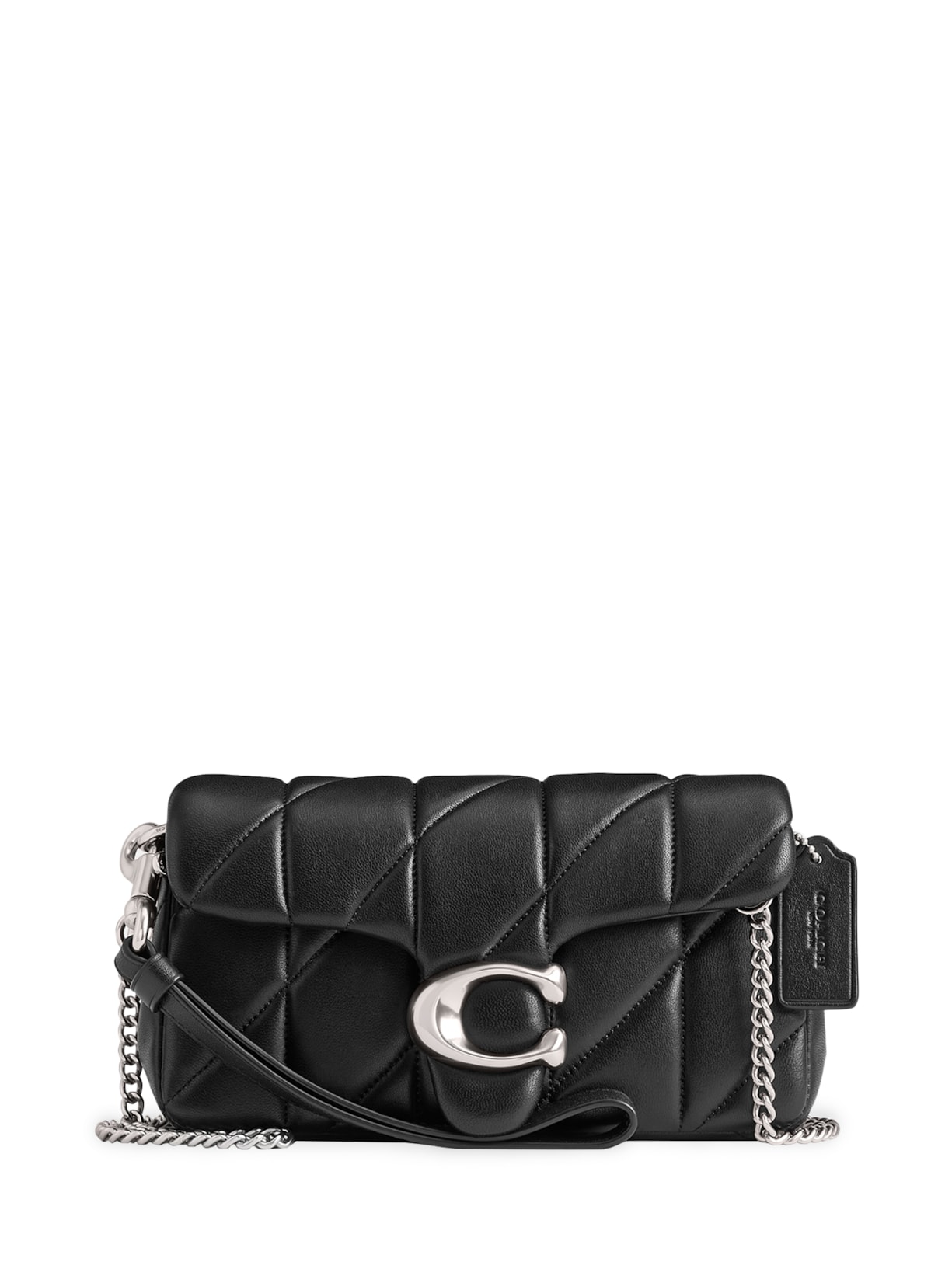 Bolsa Feminina Tabby Crossbody Wristlet With Pillow Quilting - Preto
