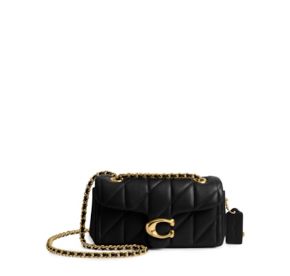 Bolsa Feminina Tabby Shoulder 20 With Quilting - Preto