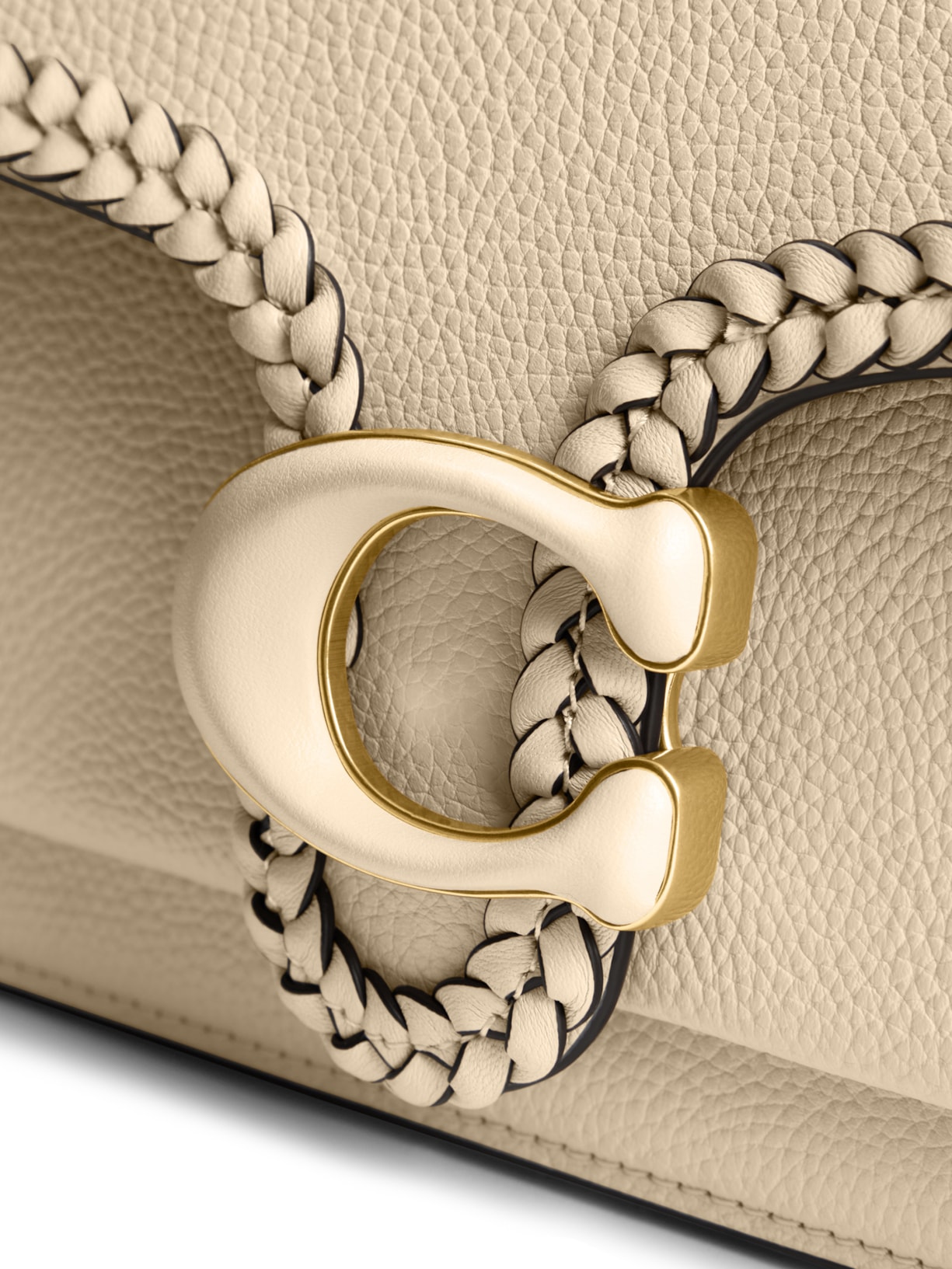 Bolsa Feminina Tabby Shoulder 26 Bege Coach