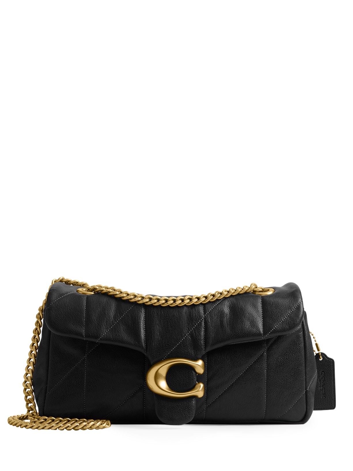 Bolsa Feminina Tabby Shoulder 26 Soft Quilted – Preto Coach