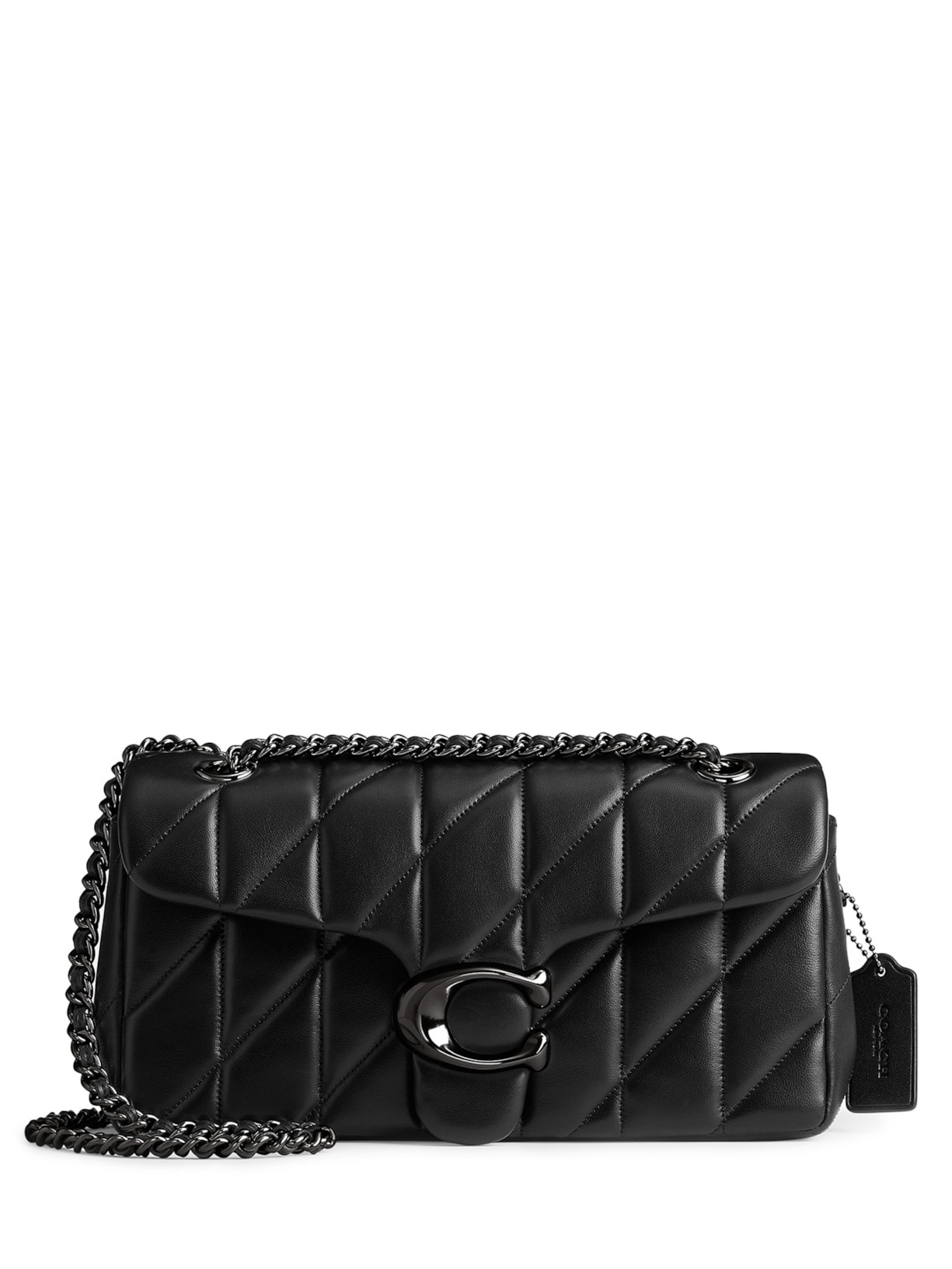 Bolsa Feminina Tabby Shoulder 26 With Quilting Preto Coach