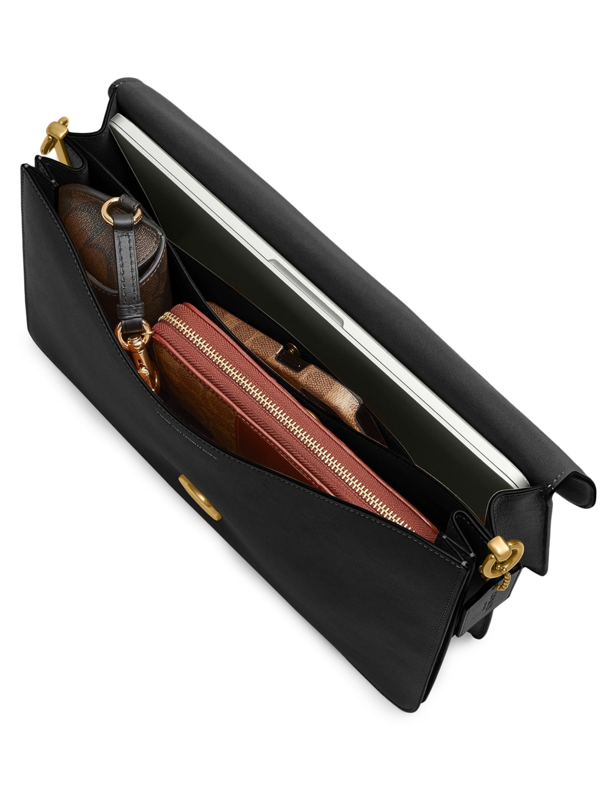 Bolsa Feminina Tabby Shoulder 35 Preto Coach