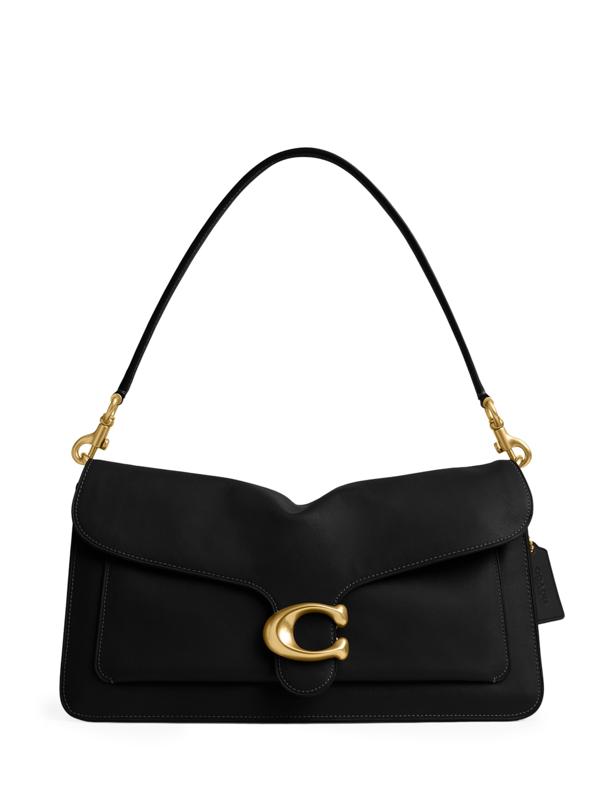 Bolsa Feminina Tabby Shoulder 36 Quilting Preto Coach