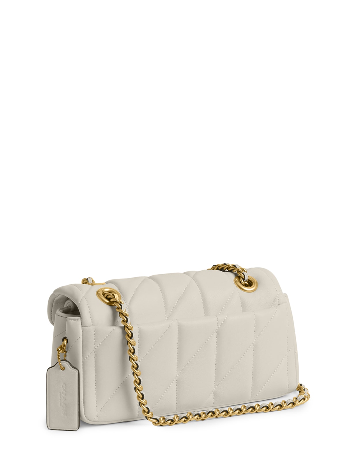 Bolsa Feminina Tabby Shoulder With Quilting 20 Branco Coach