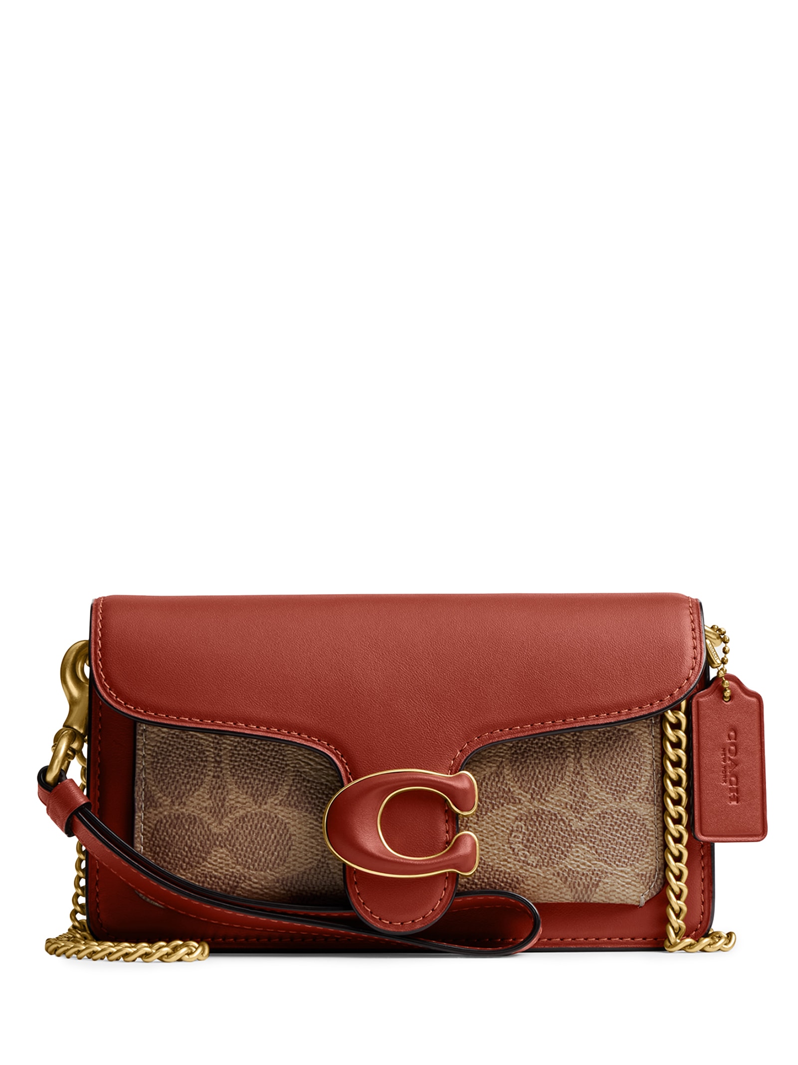 Coach - Bolsa Feminina Tabby Wristlet Signature - Marrom