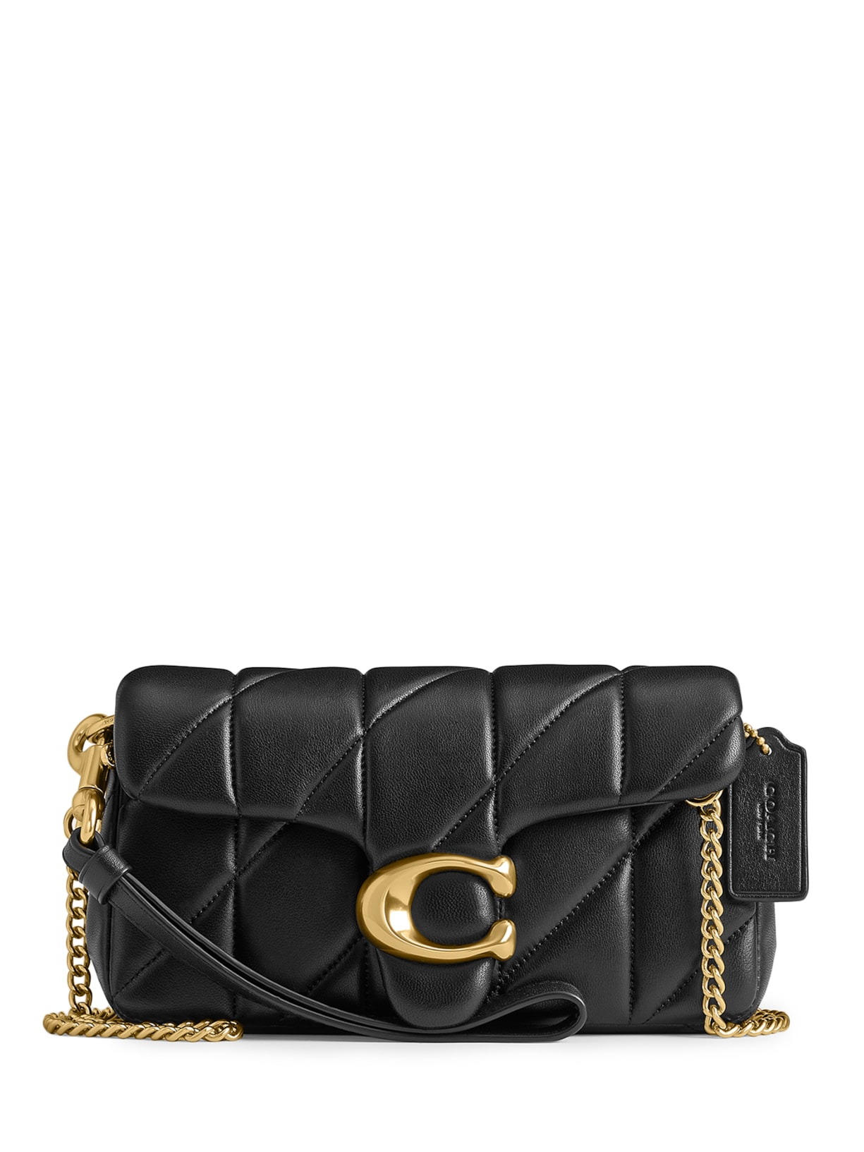 Bolsa Feminina Tabby Wristlet With Pillow Quilting - Preto