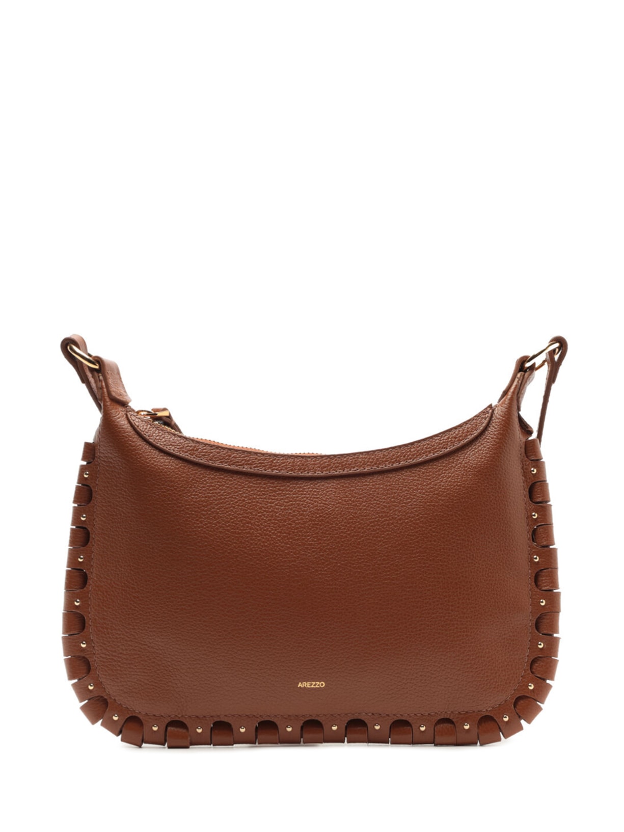 Bolsa Feminina Tachas Marrom Arezzo