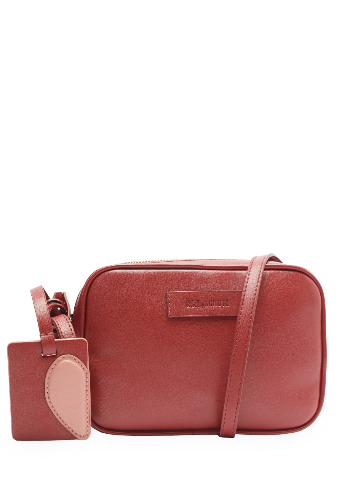 Bolsa Feminina Tag Coração - Vermelho