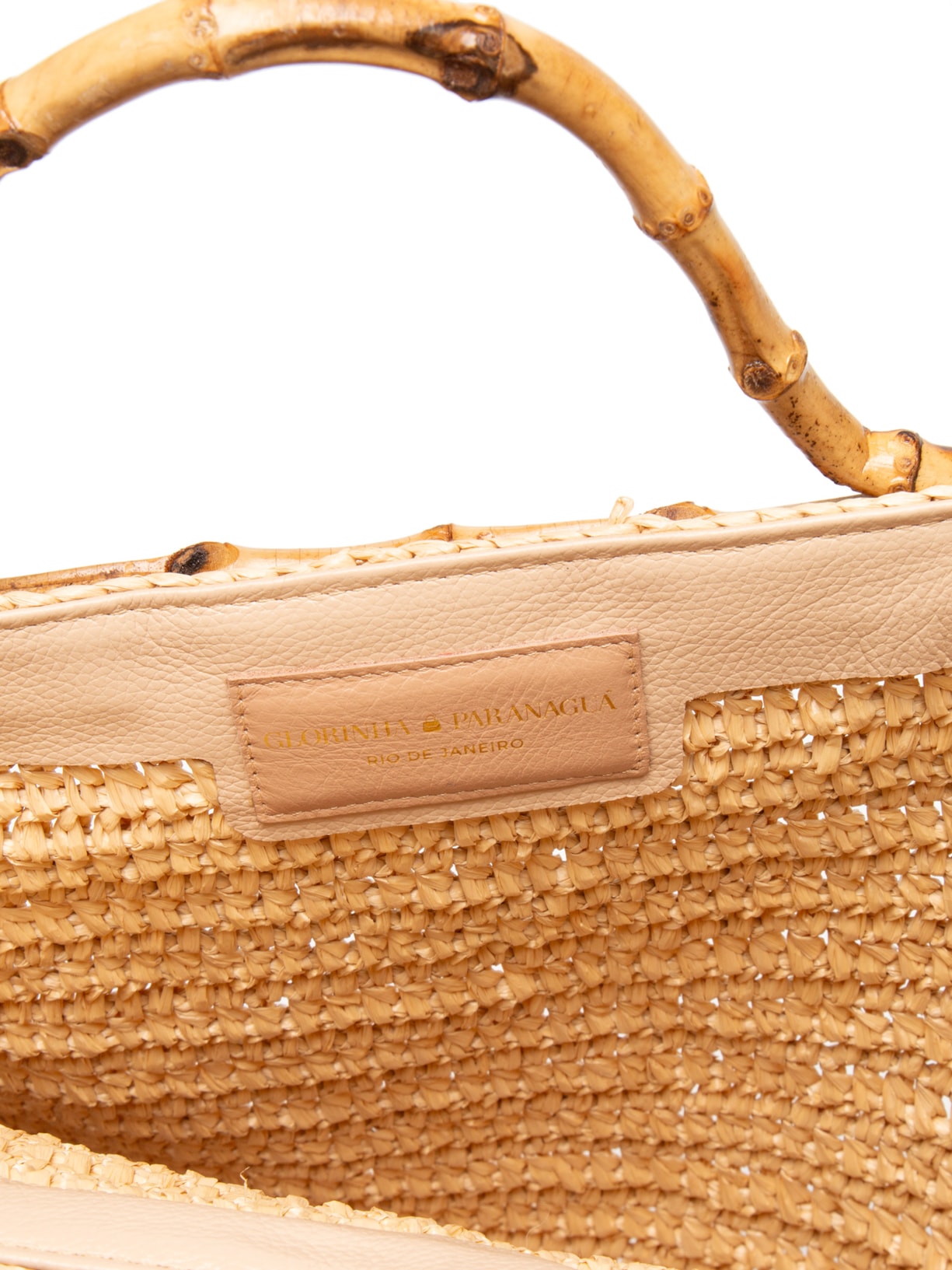 Bolsa Feminina Talita Crochet Bege Glorinha Paranaguá