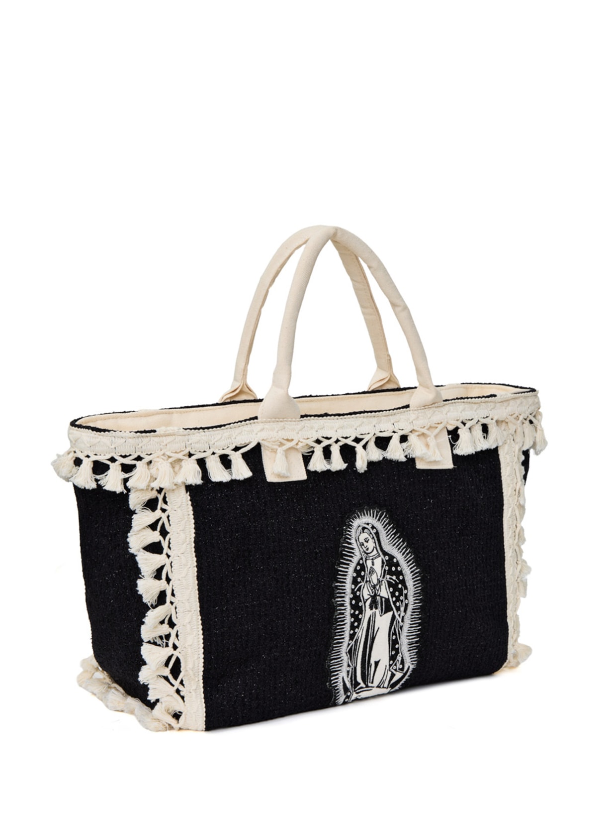 Bolsa Feminina Tear Guadalupe Off White Mixed