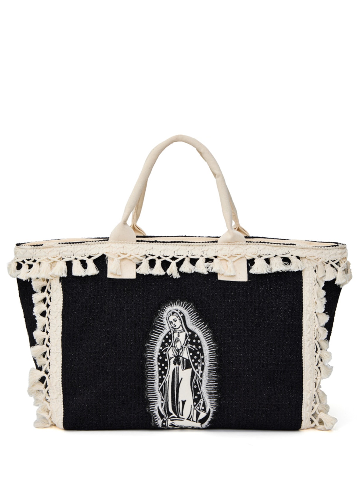 Bolsa Feminina Tear Guadalupe Off White Mixed