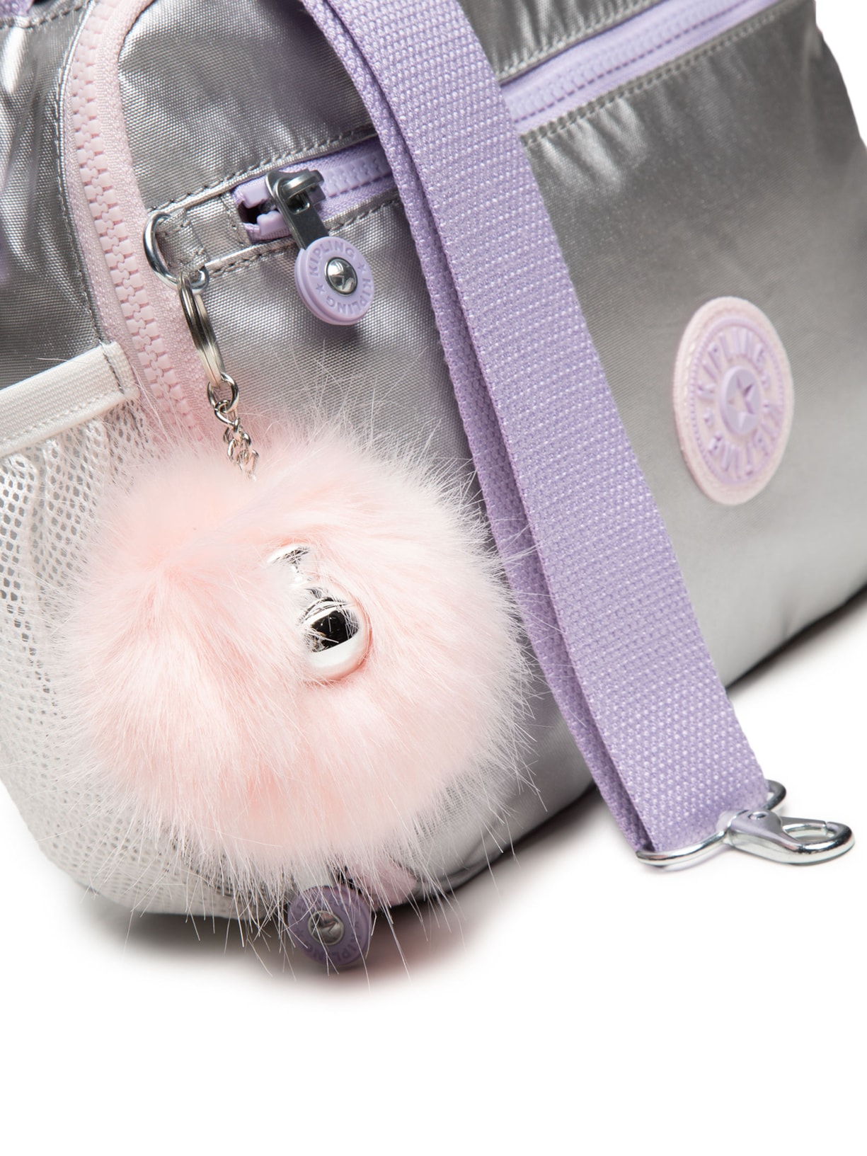 Bolsa Feminina Térmica Ermy Silver Prateado Kipling