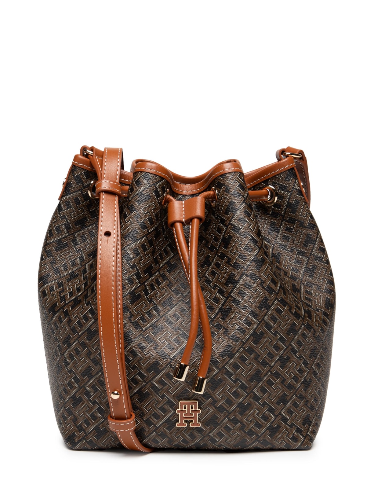 Bolsa Feminina Th Monoplay Marrom Tommy Hilfiger