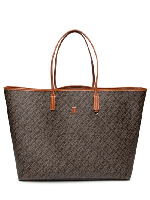 Bolsa Feminina Th Monoplay Maxi Tote - Marrom