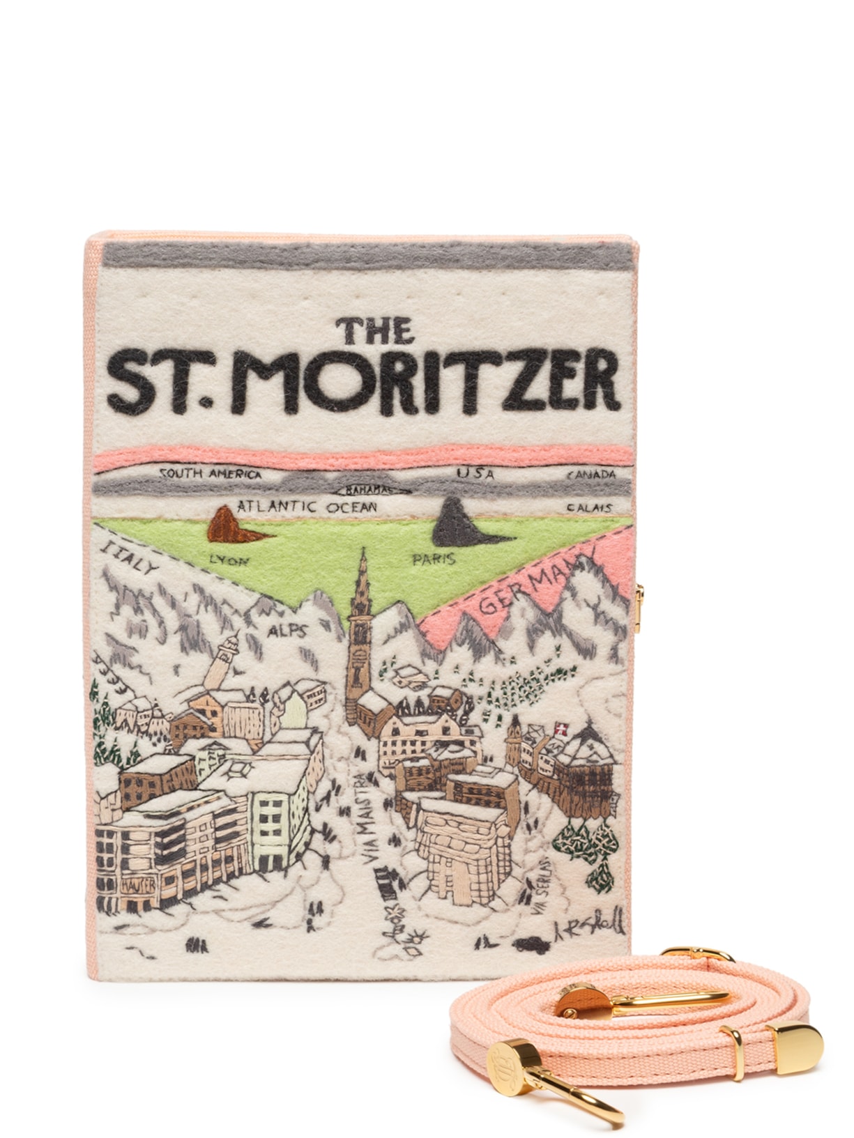 Bolsa Feminina The St. Moritzer Strapped - Rosa