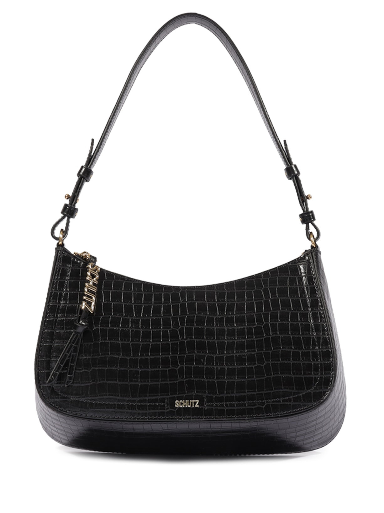 Bolsa Feminina Tina Shoulder Média Preto Schutz