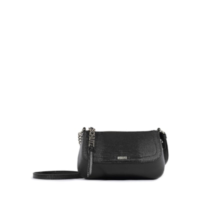 Bolsa Feminina Tina Tiracolo Pequena - Preto