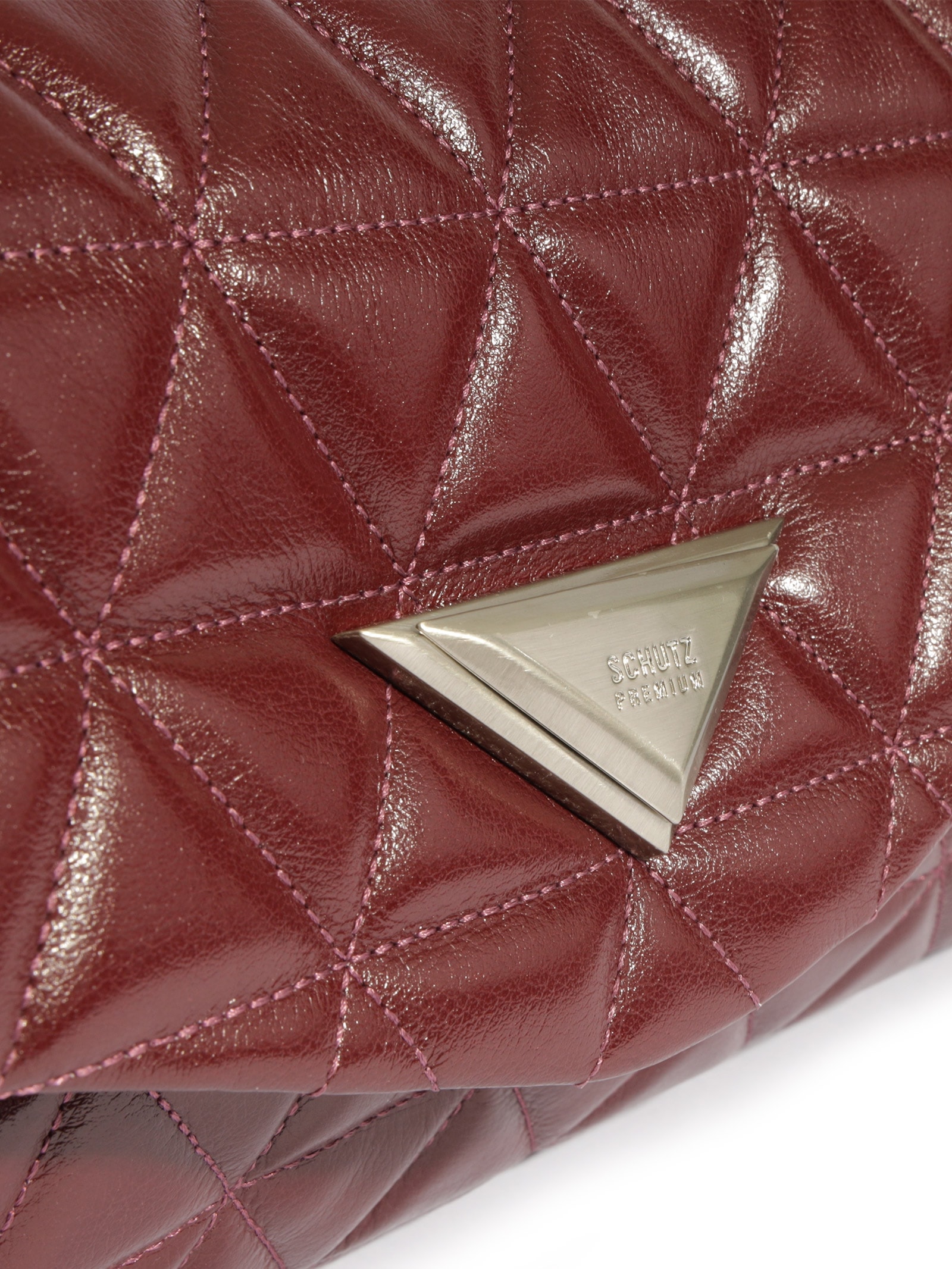 s.s Schutz - Bolsa Feminina Tiracolo 944 Grande - Vermelho