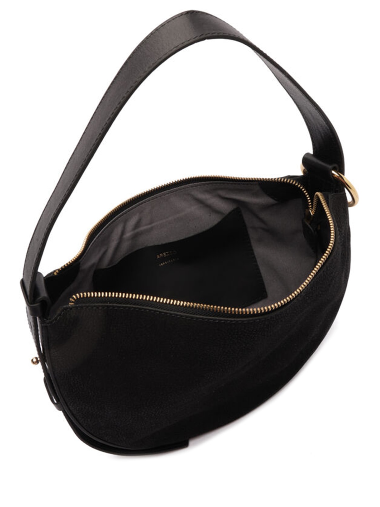 Bolsa Feminina Tiracolo Acamurçada Média Bag Charm Bege Arezzo