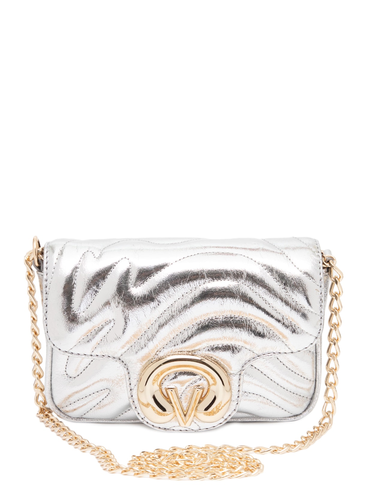 Bolsa Feminina Tiracolo Adele Pequena - Prata