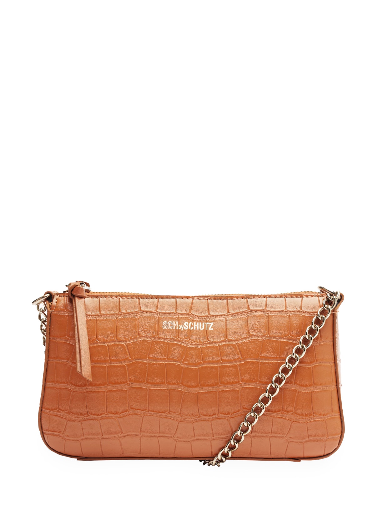 Bolsa Feminina Tiracolo Baguete - Marrom