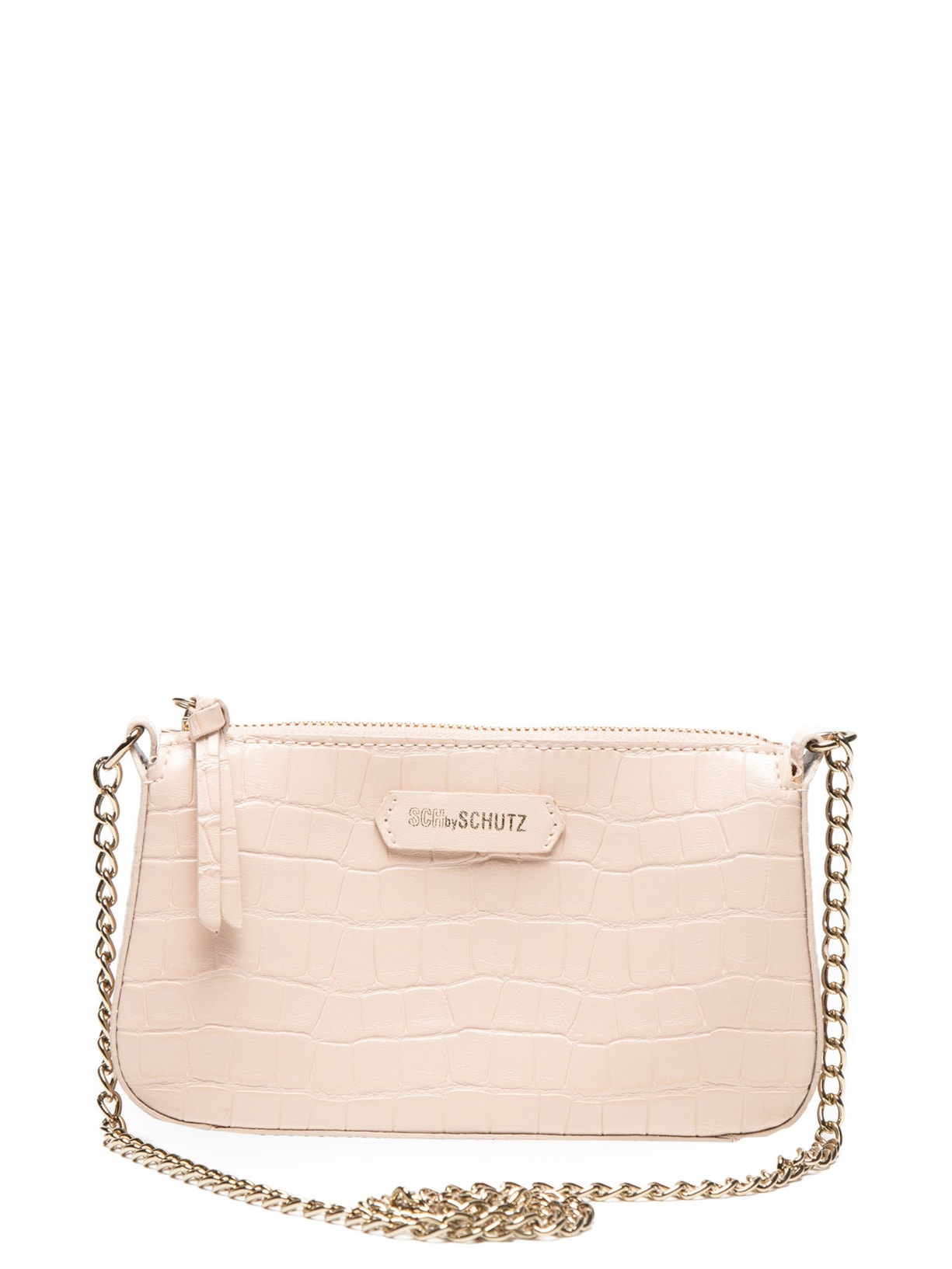 Bolsa Feminina Tiracolo Baguete - Off White