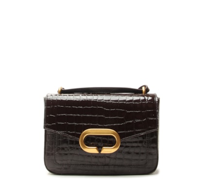 Bolsa Feminina Tiracolo Beatriz Média - Marrom