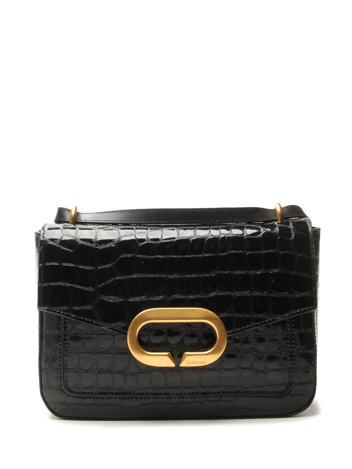 Bolsa Feminina Tiracolo Beatriz Média Preto Vicenza