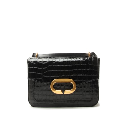 Bolsa Feminina Tiracolo Beatriz Média - Preto