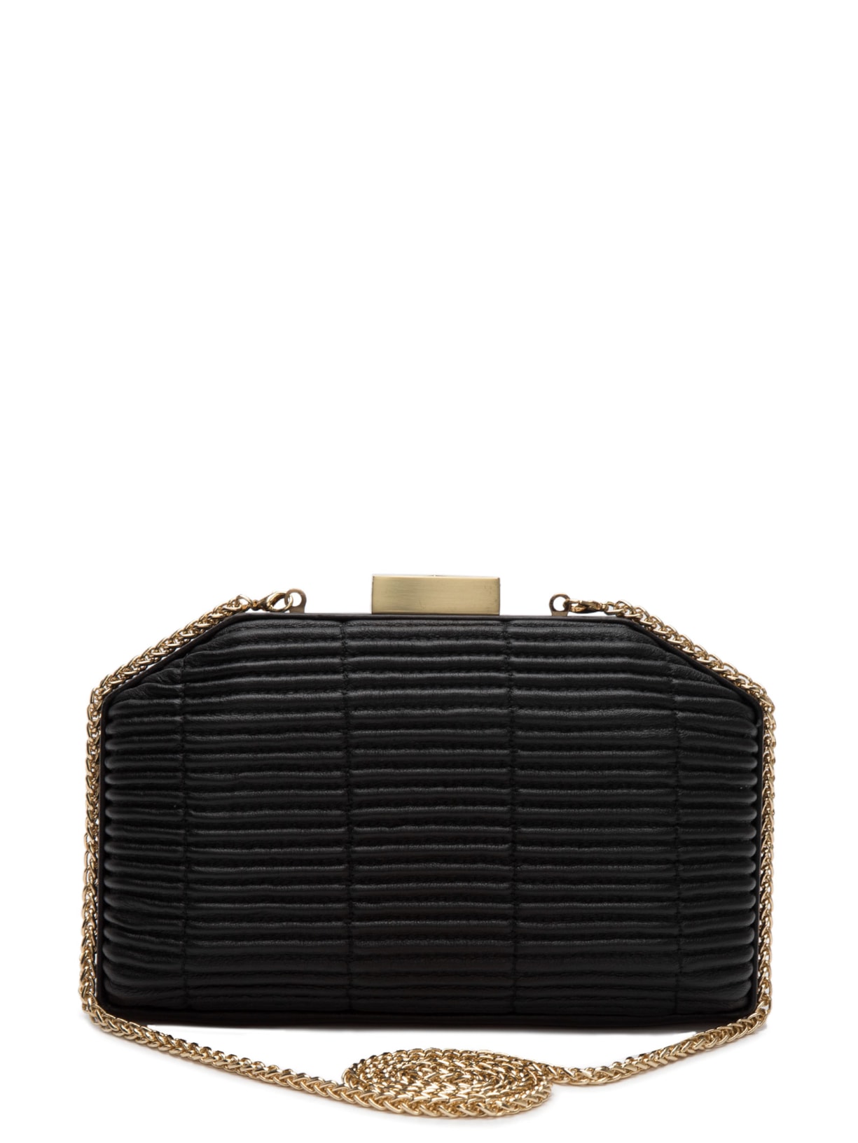 Bolsa Feminina Tiracolo Billie Couro - Preto