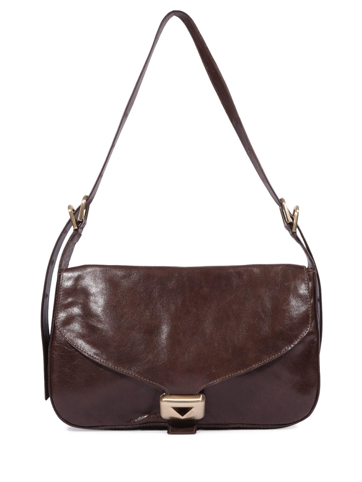 Bolsa Feminina Tiracolo Broken Leather - Marrom