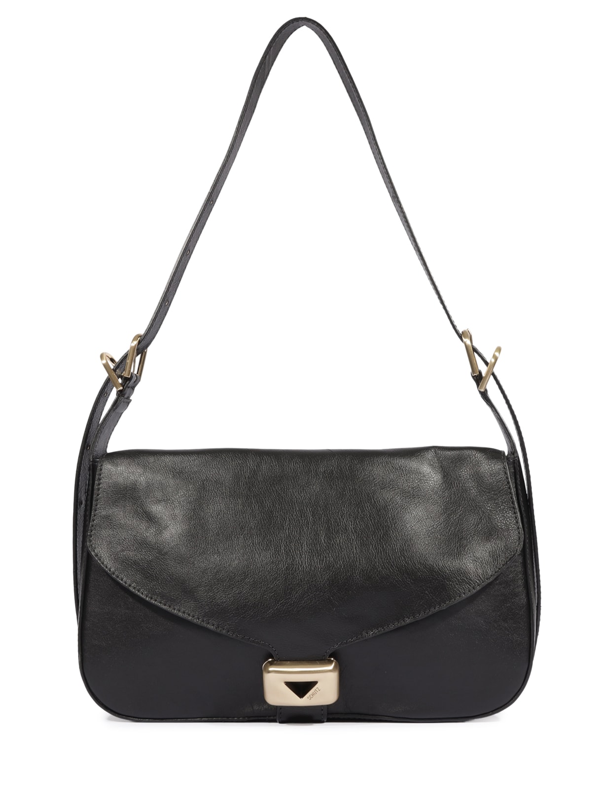 Bolsa Feminina Tiracolo Broken Leather - Preto