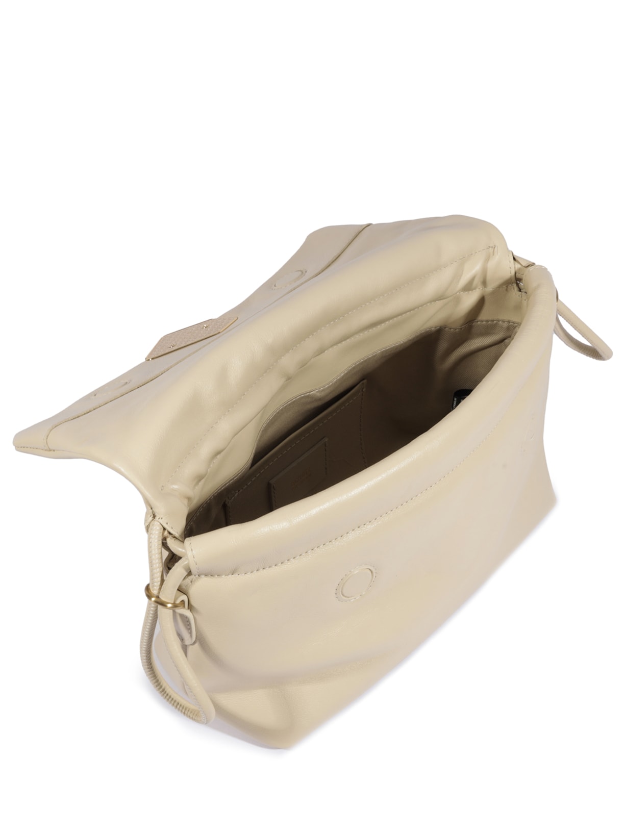 Bolsa Feminina Tiracolo Bubble Couro Branco Schutz