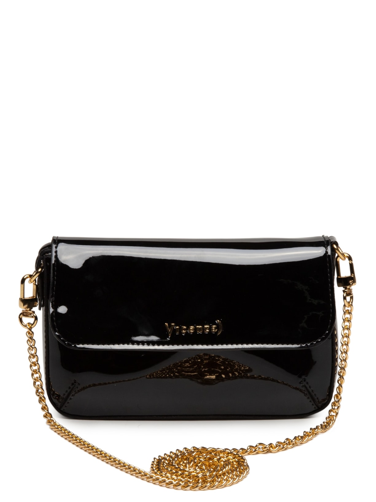 Bolsa Feminina Tiracolo Cíntia Pequena - Preto