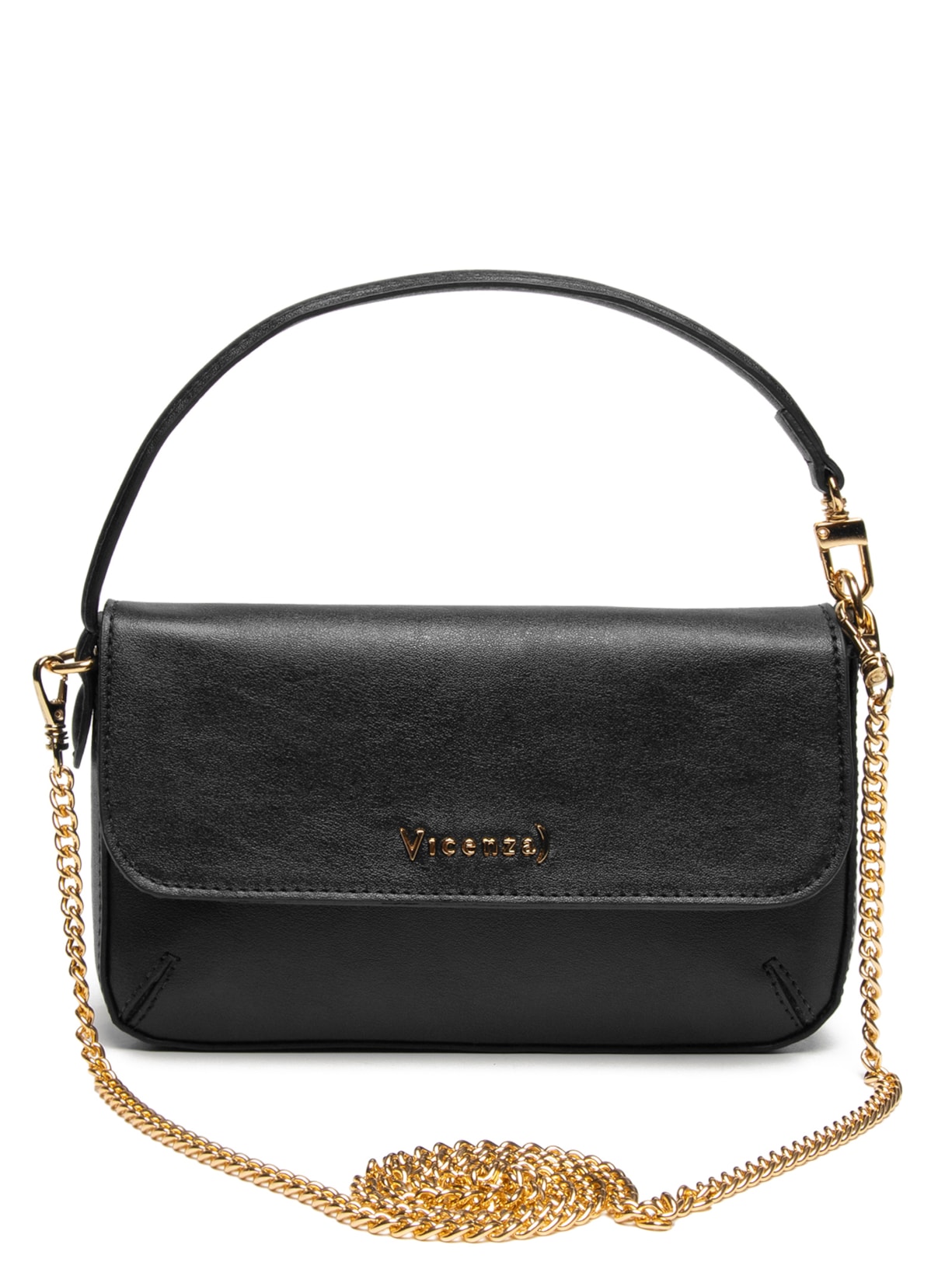 Bolsa Feminina Tiracolo Cíntia Pequena - Preto