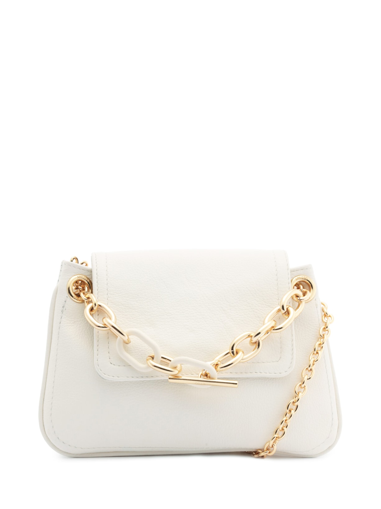 Bolsa Feminina Tiracolo Couro Claire Pequena - Branco