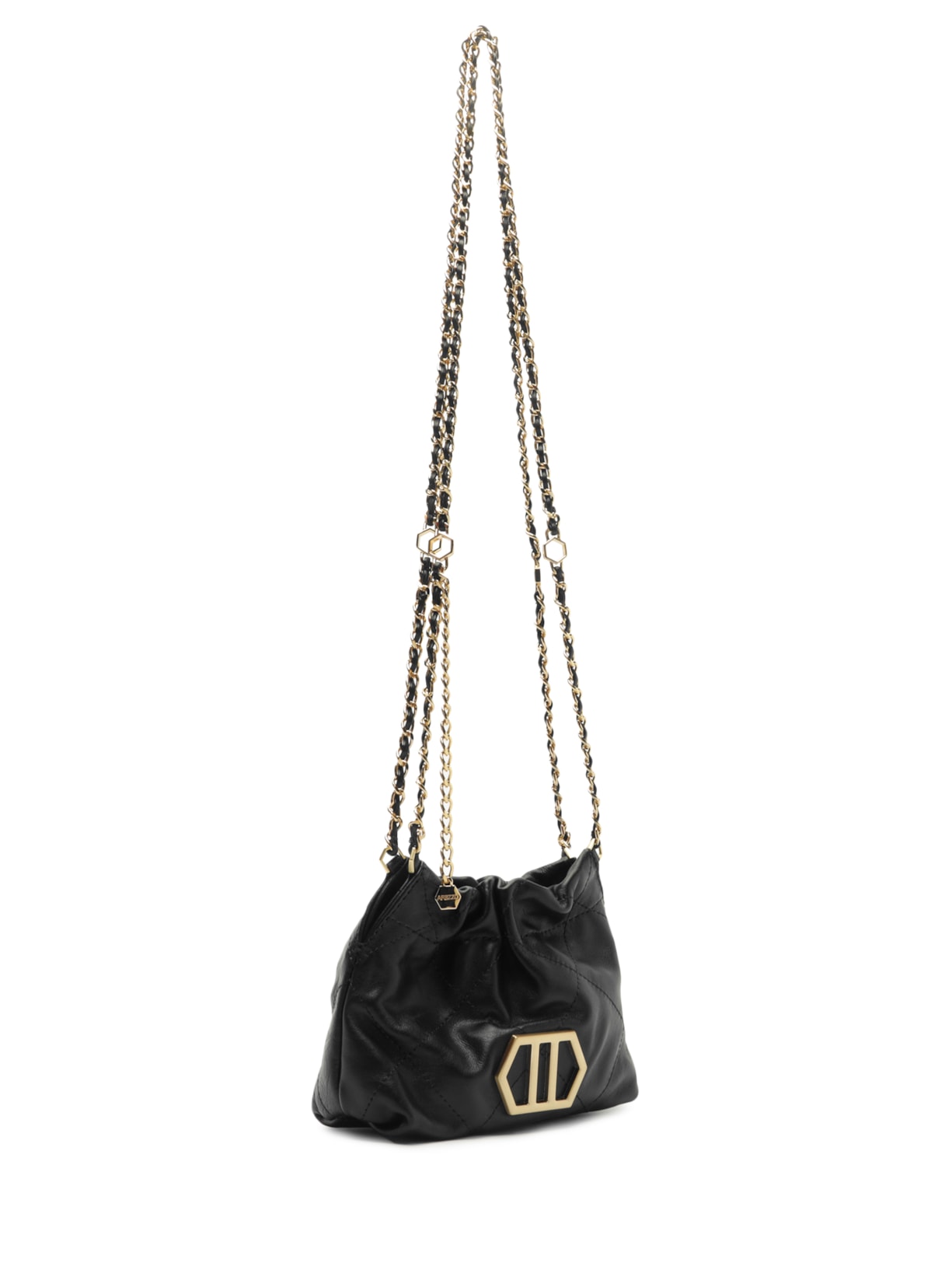 Bolsa Feminina Tiracolo Couro Esther Pequena Preto Arezzo