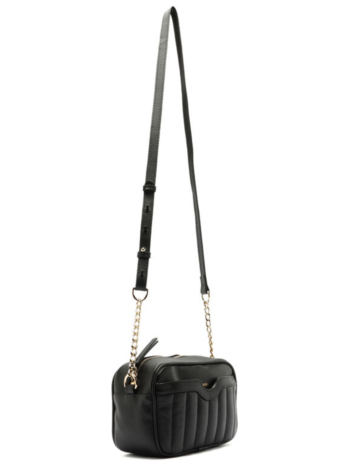 Bolsa Feminina Tiracolo Couro Francine Pequena Preto Arezzo
