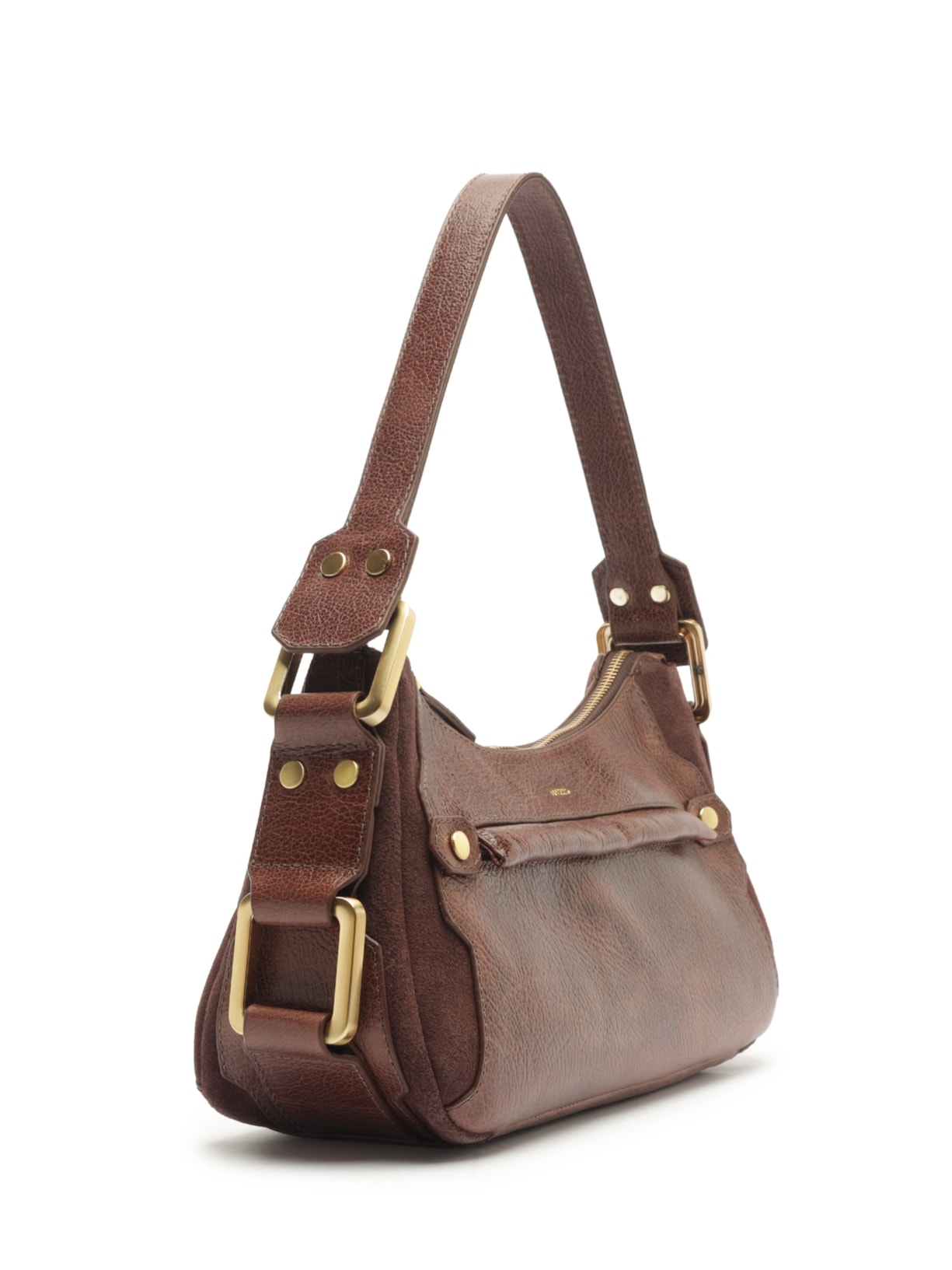 Bolsa Feminina Tiracolo Couro Gretha Média Marrom Arezzo