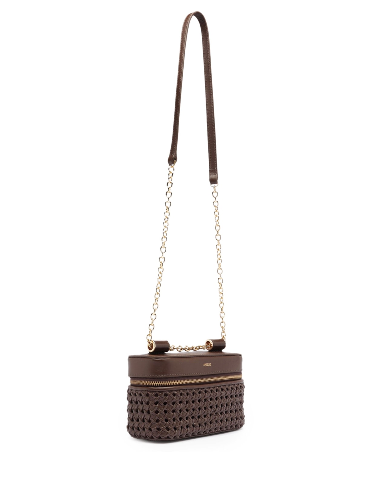 Bolsa Feminina Tiracolo Couro Média Marrom Arezzo