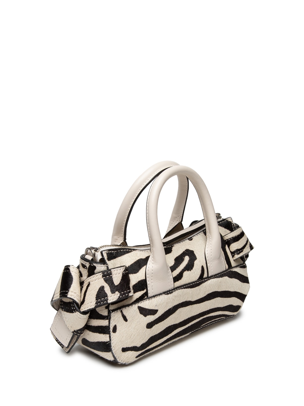 Bolsa Feminina Tiracolo Couro Pequena Animal Print Schutz
