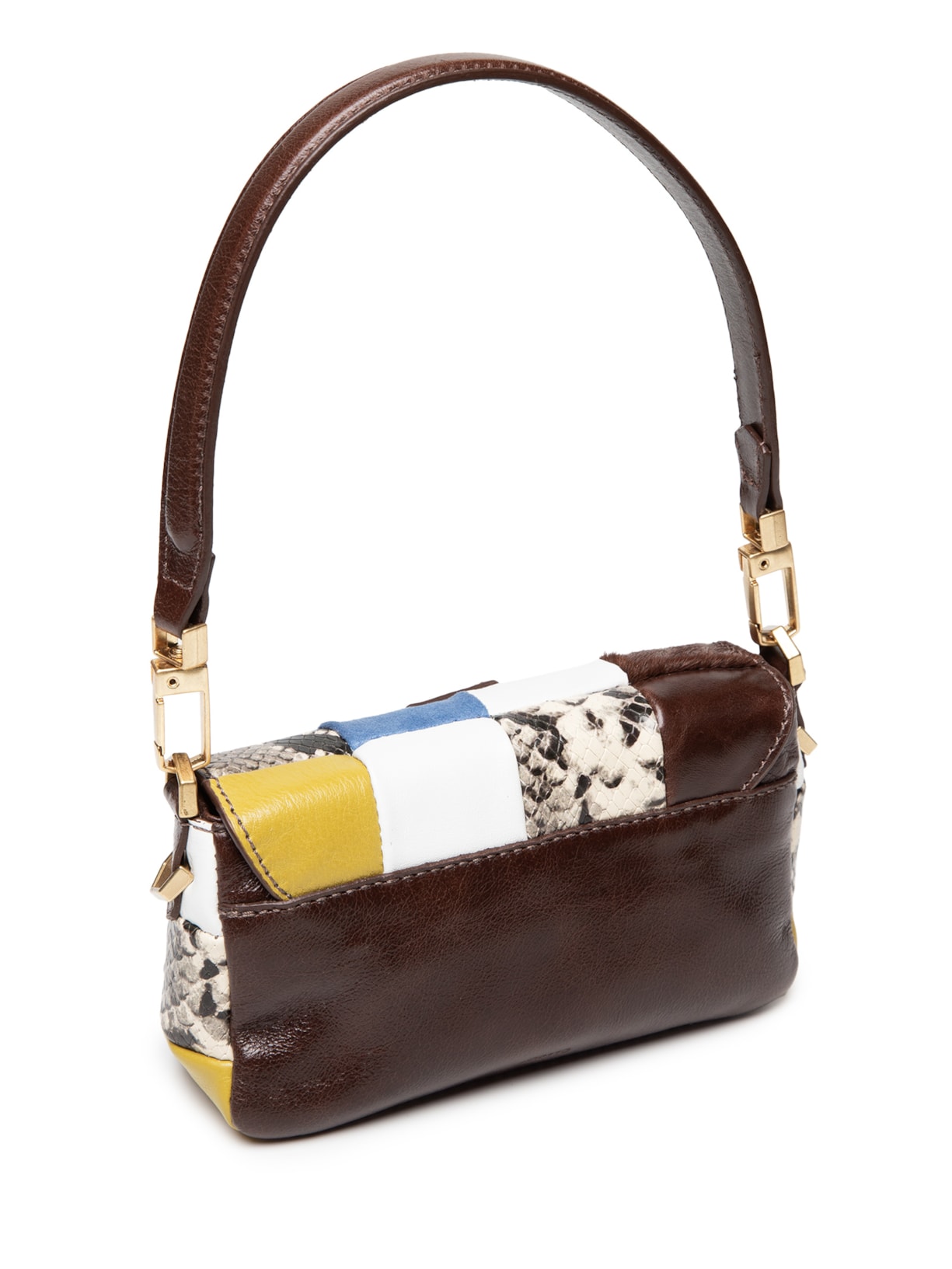 Bolsa Feminina Tiracolo Couro Pequena Marrom Arezzo