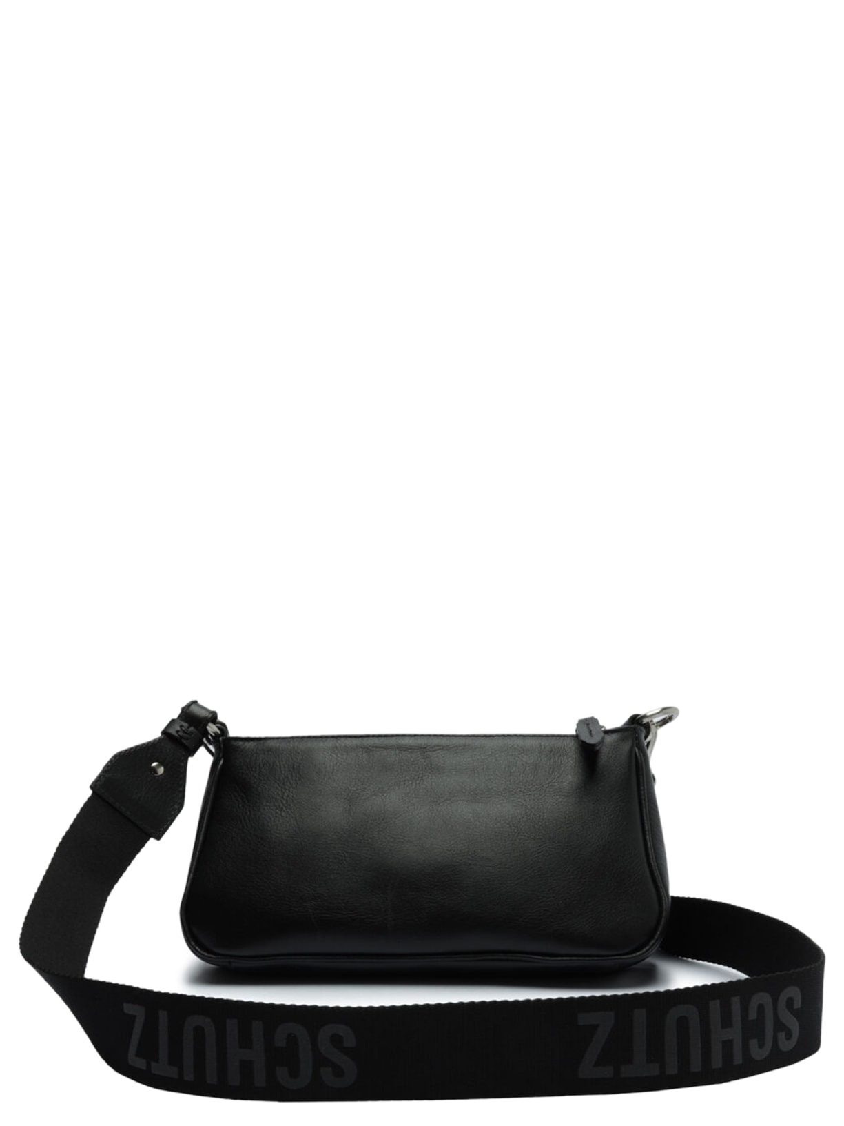 Bolsa Feminina Tiracolo Couro Preto Schutz