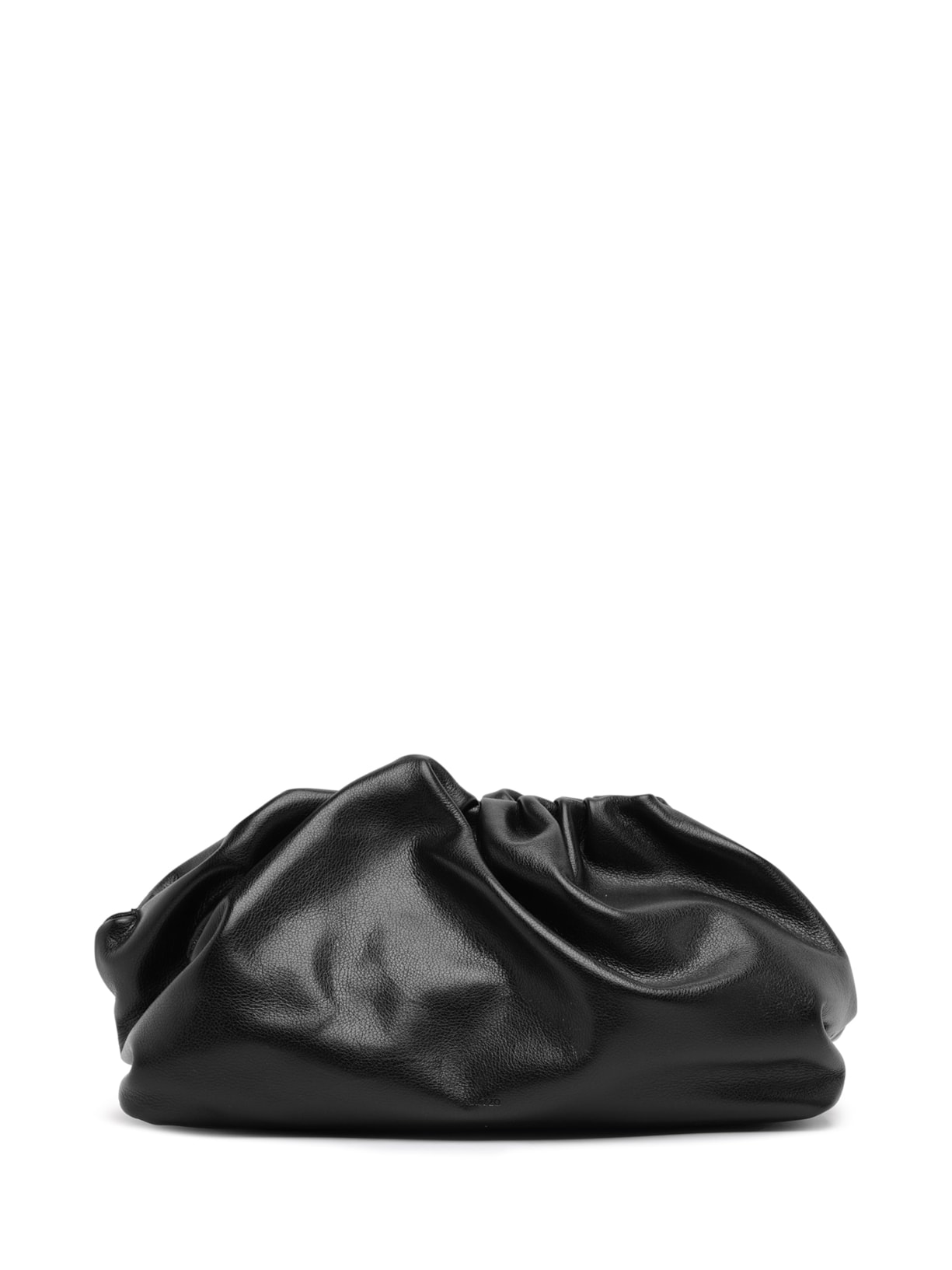 Bolsa Feminina Tiracolo Couro Smashed Média - Preto