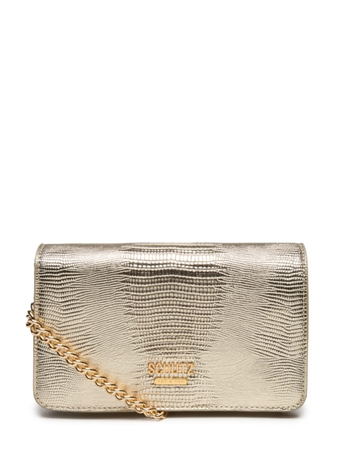 Bolsa Feminina Tiracolo Crossbody Sophia Pequena - Dourado
