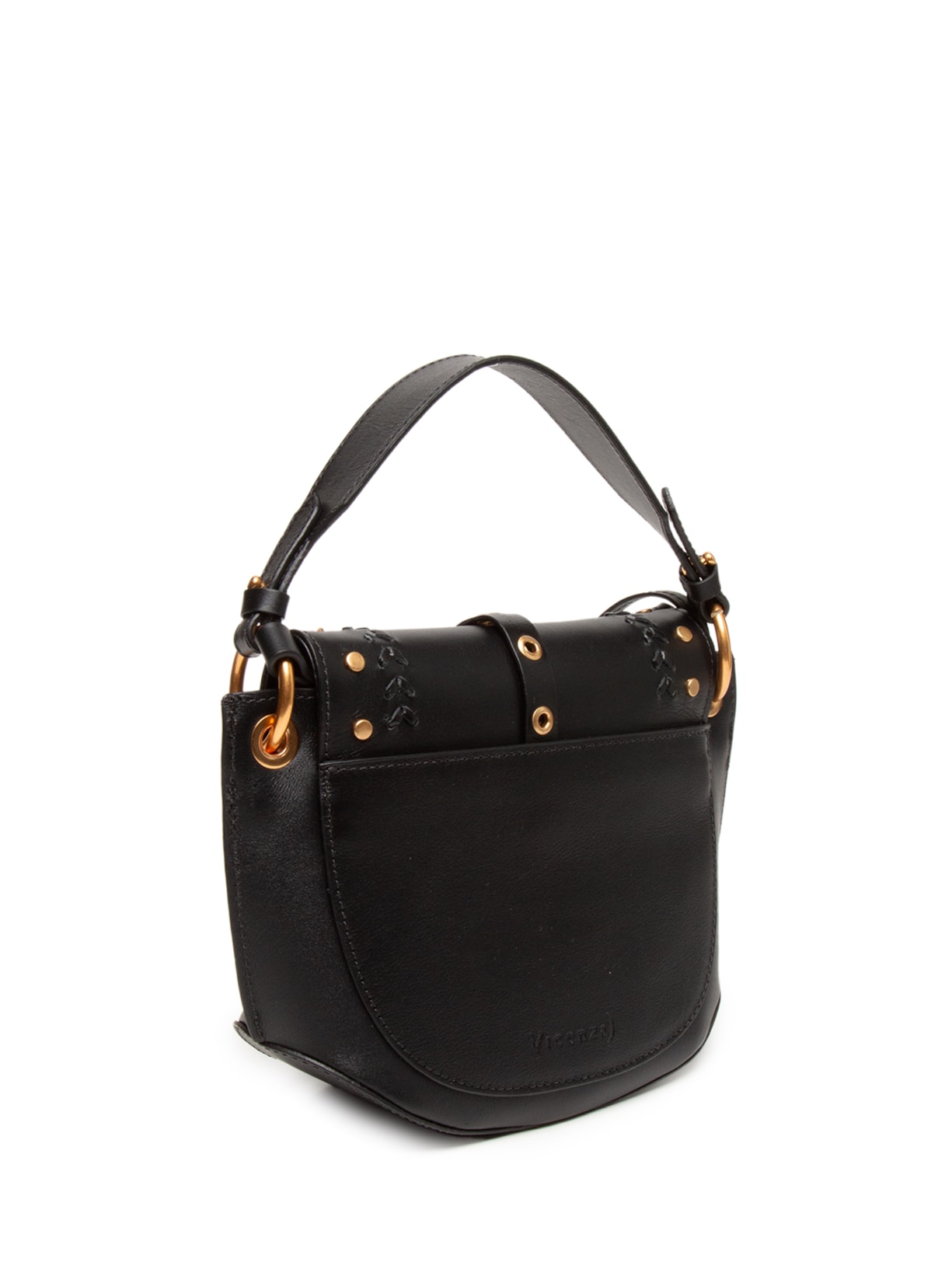 Bolsa Feminina Tiracolo Gaya Pequena Preto Vicenza