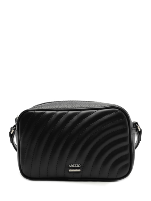 Bolsa Feminina Tiracolo Giorno Pequena - Preto