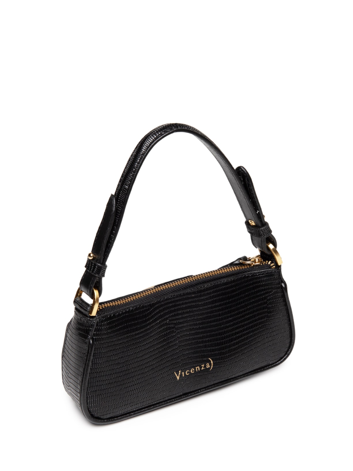Bolsa Feminina Tiracolo Giulia Mini Pequena Preto Vicenza