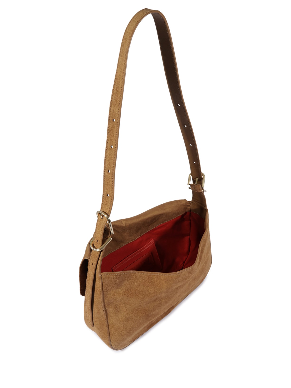 Bolsa Feminina Tiracolo Harlow Média Couro Marrom Schutz